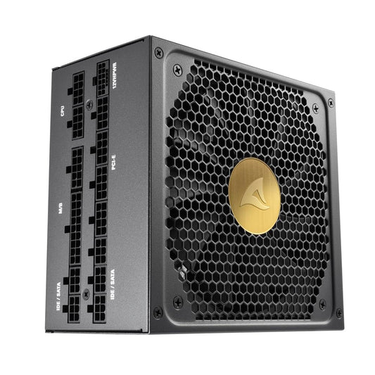 Sharkoon Rebel P30 Gold - 1300W, ATX 3.0, fully modular power supply unit with high efficiency and gold certification.