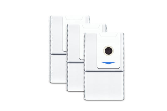 ECOVACS antibakteriālais putekļu maiss - 3 gabalu komplekts, oriģinālais piederums DEEBOT T30 PRO Omni / T30 Omni