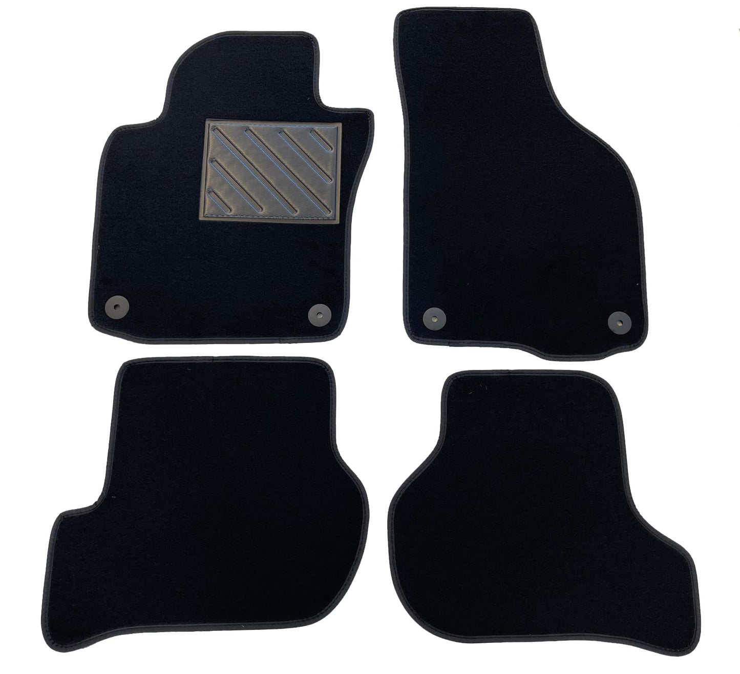 Paklājiņi Citroen Berlingo 2008–2018 Multispace, pēc pasūtījuma, neslīdoši, PVC aizsargpārklājumi, ar stiprinājumiem