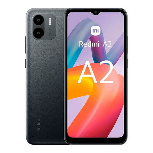 Xiaomi Redmi A2 Dual SIM - 3GB RAM, 64GB storage, sleek black design, powerful performance, and dual SIM capability.
