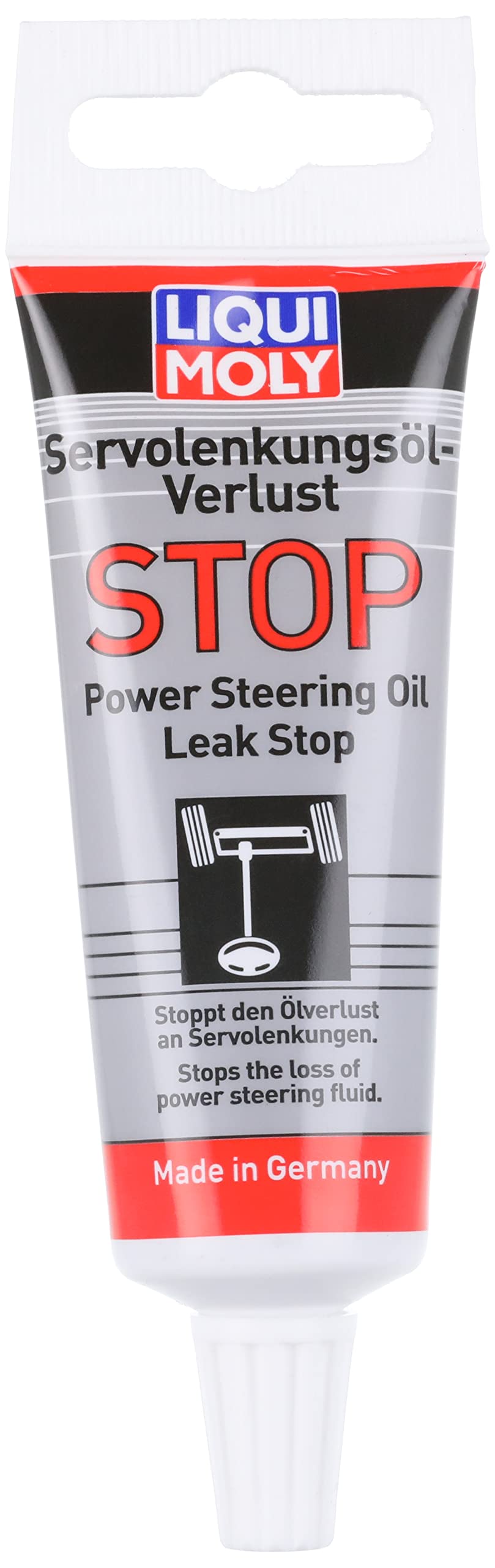 Stūres pastiprinātāja eļļas noplūdes stop piedeva Liqui Moly Servolenkungsöl-Verlust Stop 35 ml