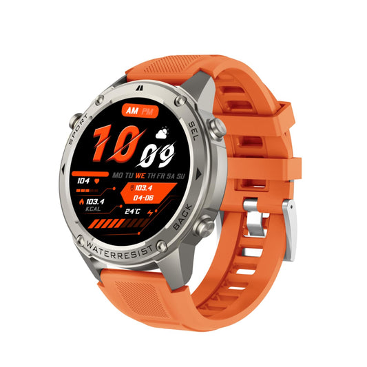 AIEK GPS viedpulkstenis - 50M ūdensizturīgs, 1,4" AMOLED, 170+ sporta režīmi, sirdsdarbības monitors, saderīgs ar Android/iOS.