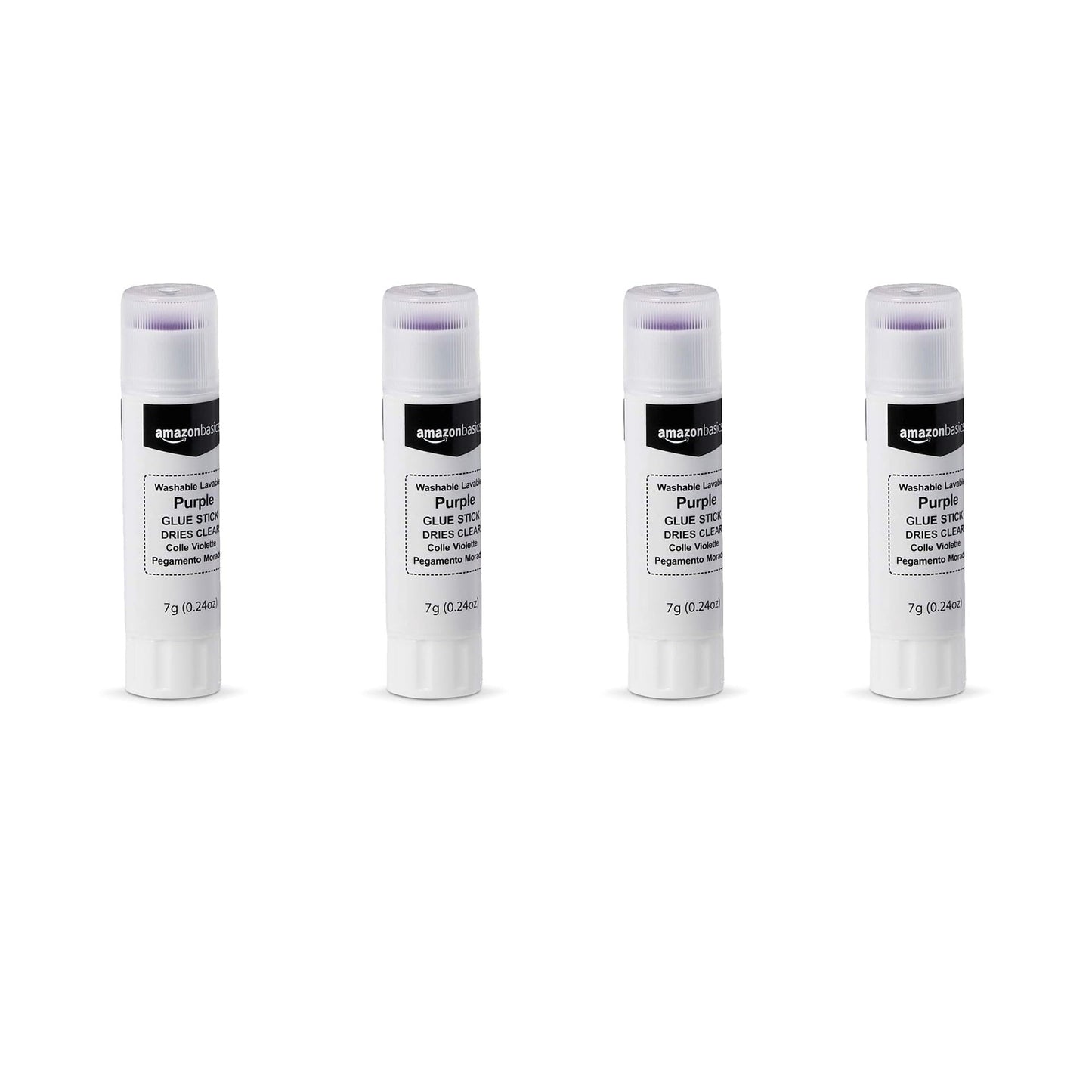 Līmes kociņi, violeta krāsa, izmazgājami, pēc nožūšanas bezkrāsaini, 6 ml, 4 gab., 1 iepakojums
