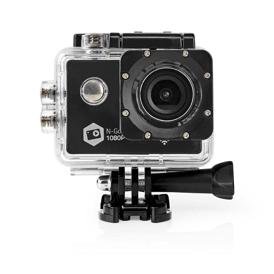 WOLFANG GA400 Action Cam 4K 60FPS zemūdens kamera WiFi 8M ūdensizturīga bez korpusa 3.0 EIS attēla stabilizators skārienekrāns ķiveres kamera un SanDisk Extreme microSDXC UHS-I atmiņas karte 128 GB + adapteris