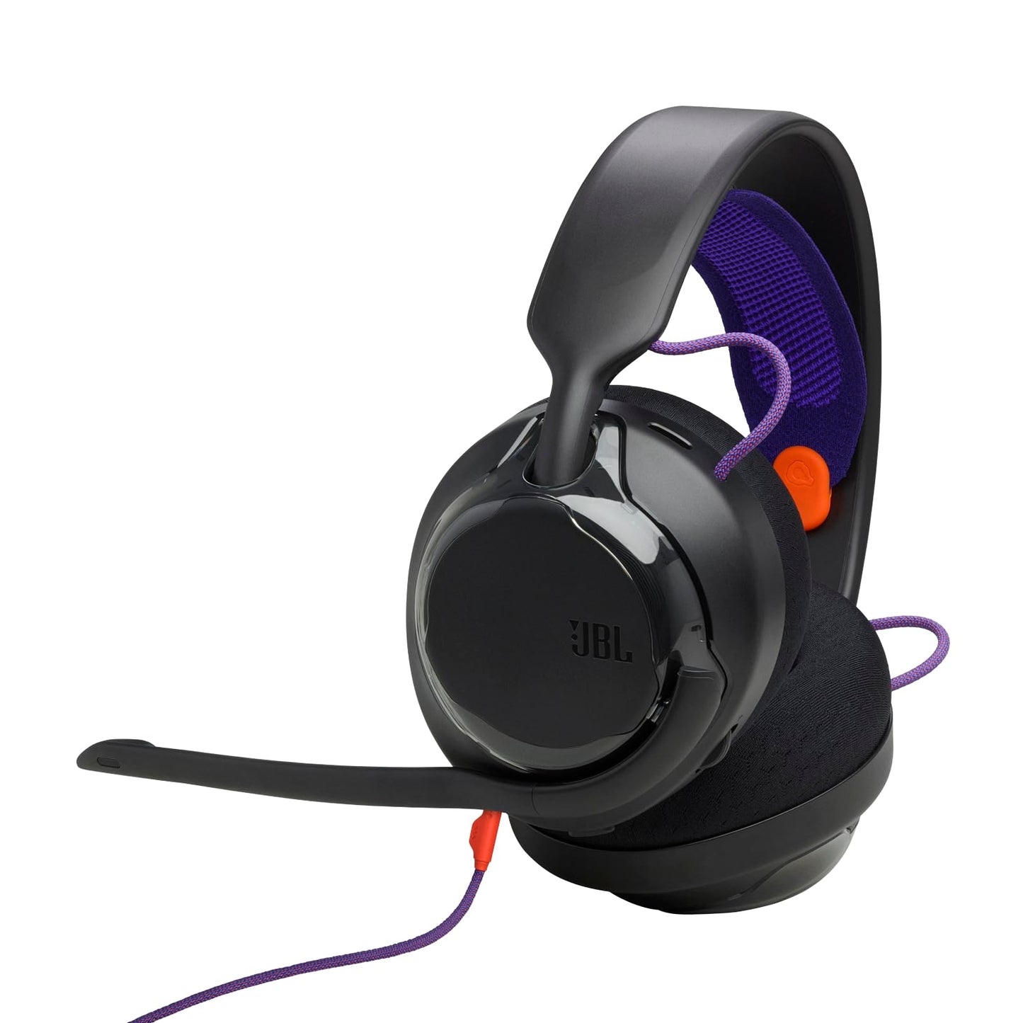 Spēļu austiņas JBL Quantum 250, vadu, virs auss, melnas