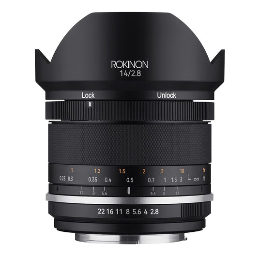 Rokinon 14 mm f/2.8 sērija II objektīvs ar AE mikroshēmu Nikon