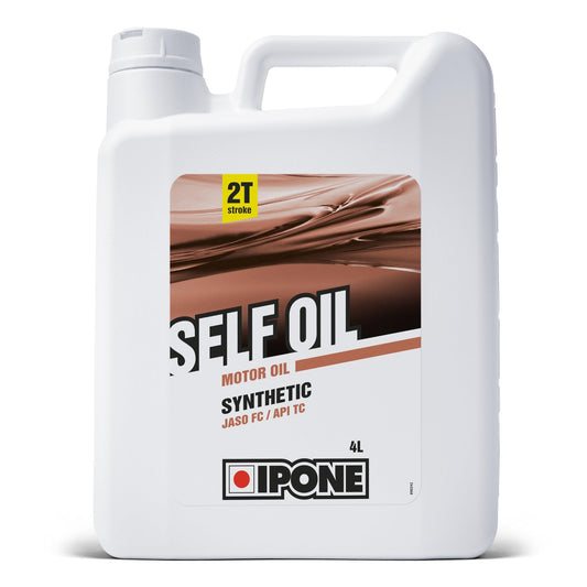 IPONE – motoru eļļa ZT Self Oil – 4 litru kanniņa – daļēji sintētisks smērviela – divtaktu dzinējiem