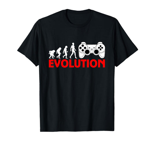 Gaming spēlēt konsoli Evolūcija Gamera dāvana T-krekls