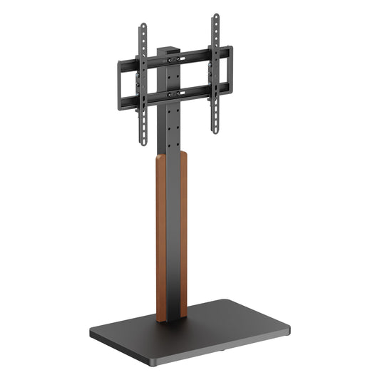 PureMounts TV statīvs, statīva pamatne, universāls televizora statīvs 32-65 collu Samsung, LG, Philips, Panasonic u.c., maksimālā VESA 400x400 un 40 kg, melns