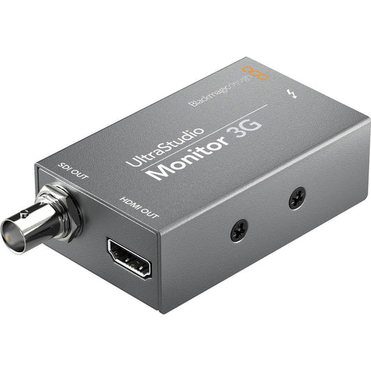 Blackmagic Design UltraStudio Monitor 3G - 3G-SDI and HDMI output, compact design, high-quality video playback.