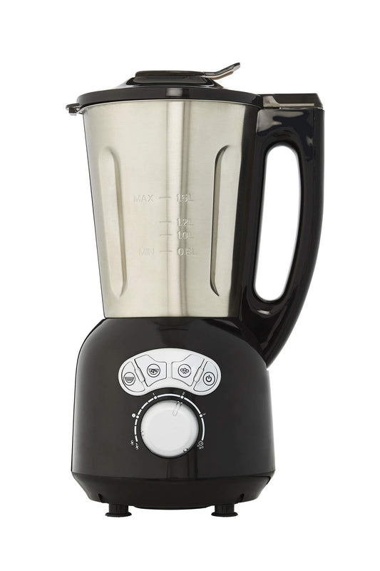 Senya SYCP-HB008N - nerūsējošā tērauda mikseris, 1400W, 1,5L, krēmveida zupas, smūtiji, ledus sasmalcināšana, tvaika gatavošana.