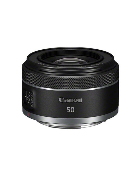 Canon RF 50mm F1.8 STM objektīvs | Kompakts un viegls, augsta gaismas intensitāte 1:1,8, saderīgs ar visām Canon EOS R sērijas kamerām melns