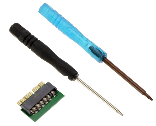 KALEA-INFORMATIQUE M2 adapteris - Aizstāj oriģinālo SSD MAC klēpjdatoriem 2013-2020, M.2 NGFF PCIe M Key, ar instrumentiem.