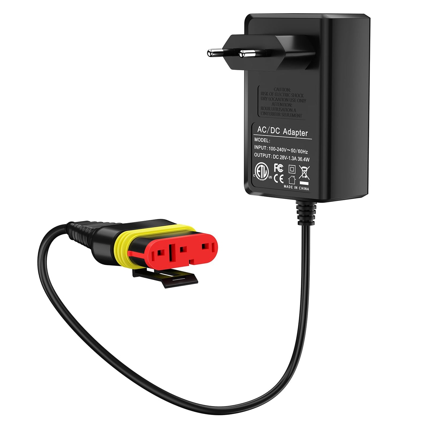 Kroviklis 28V 1.3A POANES, maitinimo blokas vejos robotui Husqvarna Automower 105, 305, 310, 315, 315X, 405X, 415X, 310 Mark II, 315 Mark II