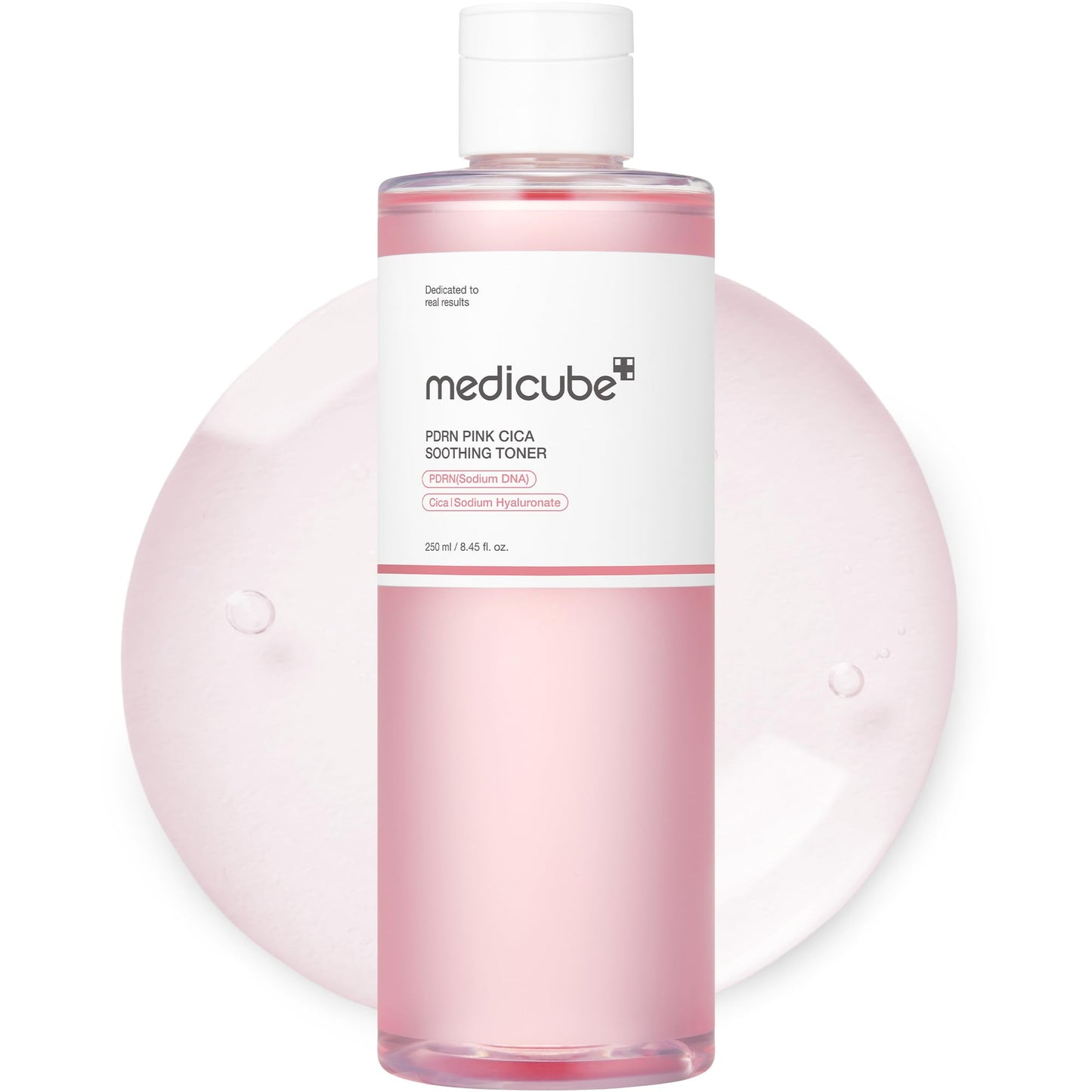 Toner medicube PDRN CICA ar laša DNS, sejas toniks, 250 ml