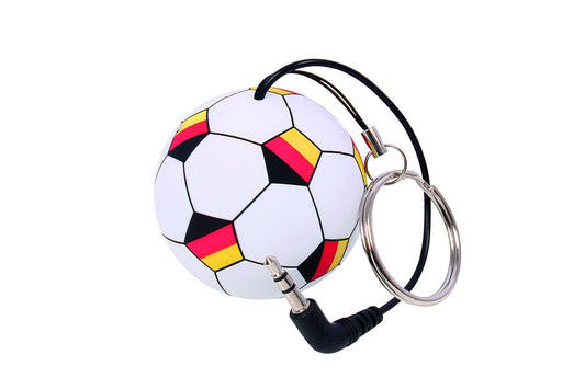 SOUND2GO Mini-futbola skaļrunis - melns-sarkans-zelts