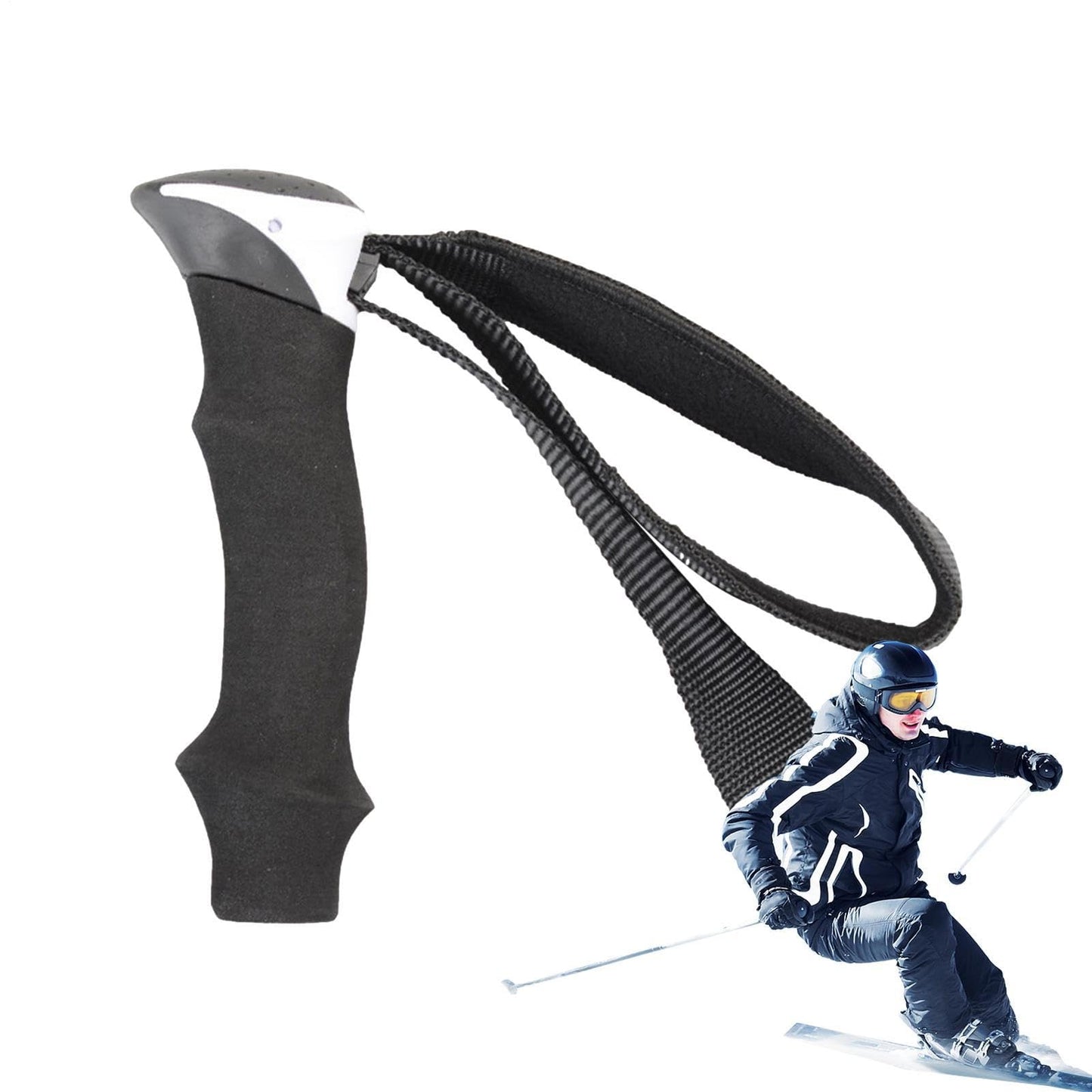 Eoixuqba 2 gab. rezerves rokturi pārgājienu nūjām, 15 cm, ergonomisks EVA putu rokturis