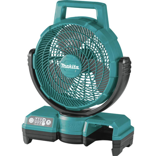 Makita DCF203Z akumulatora ventilators 18V - bez akumulatora, bez lādētāja, portatīvs, jaudīgs, ideāls āra lietošanai