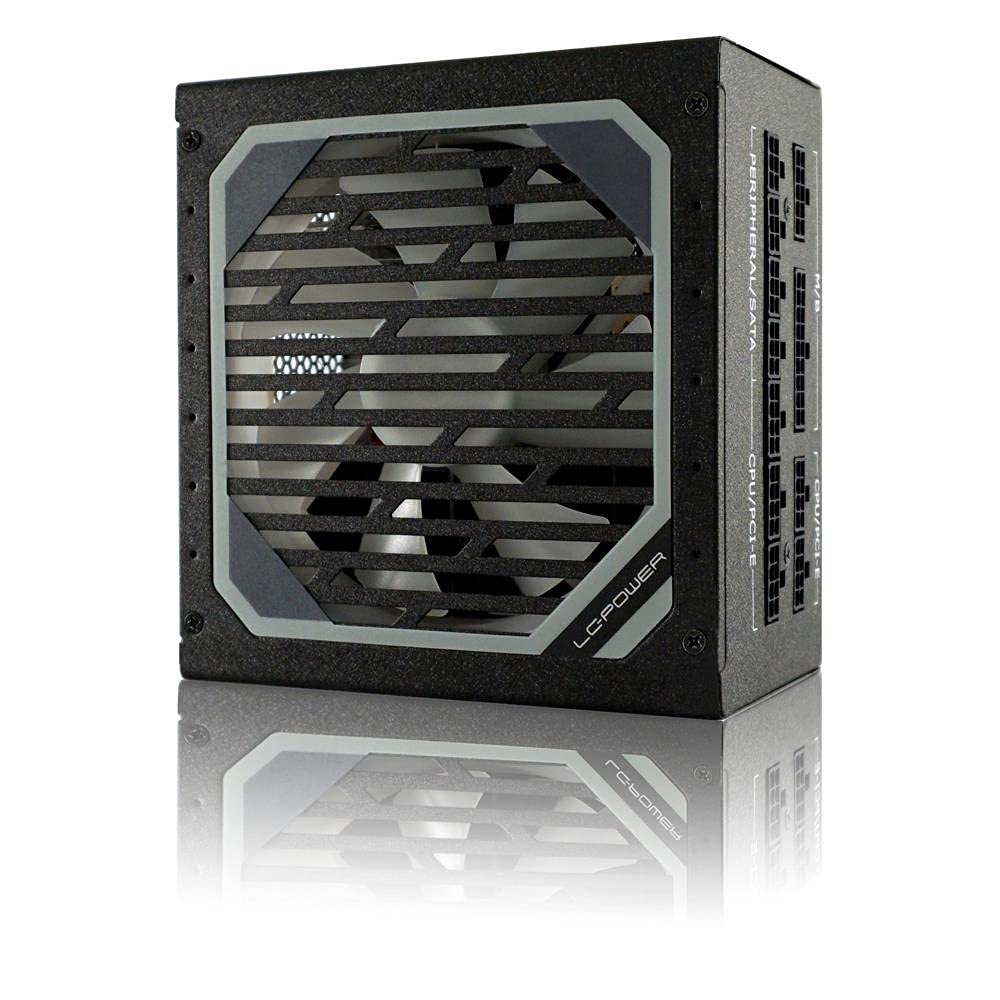 LC-Power LC6850M V2.31 - Super Silent 850W modular ATX power supply, 80 PLUS GOLD certified, efficient and quiet performance.