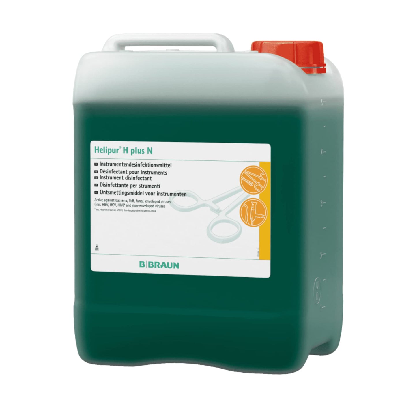 Helipur H plus N instrumentu dezinfekcijas līdzeklis, 5 L