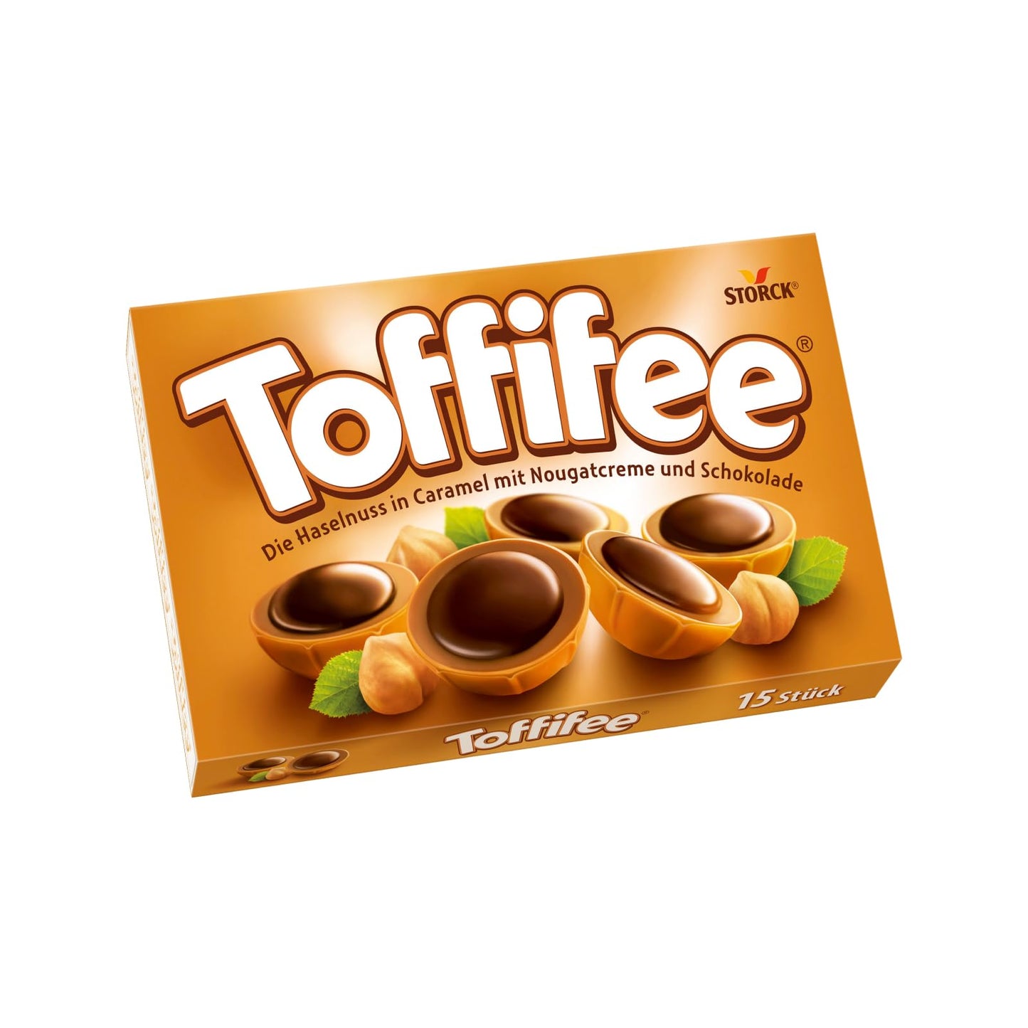 Konfektes ar lazdu riekstu un karameli Toffifee, 1 x 125 g