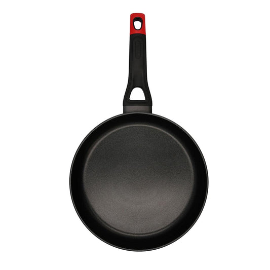 PYREX panna, 26 cm, alumīnijs, forma Optima + PX - Lightweight aluminum frying pan with non-stick coating and ergonomic handle.