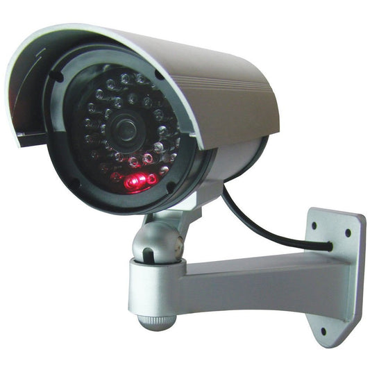 mws Drošība no ārpuses, viltota lelles kamera, 30 imitētas LED ar mirgojošu IR, profesionāls infrasarkanais dizains, CCTV