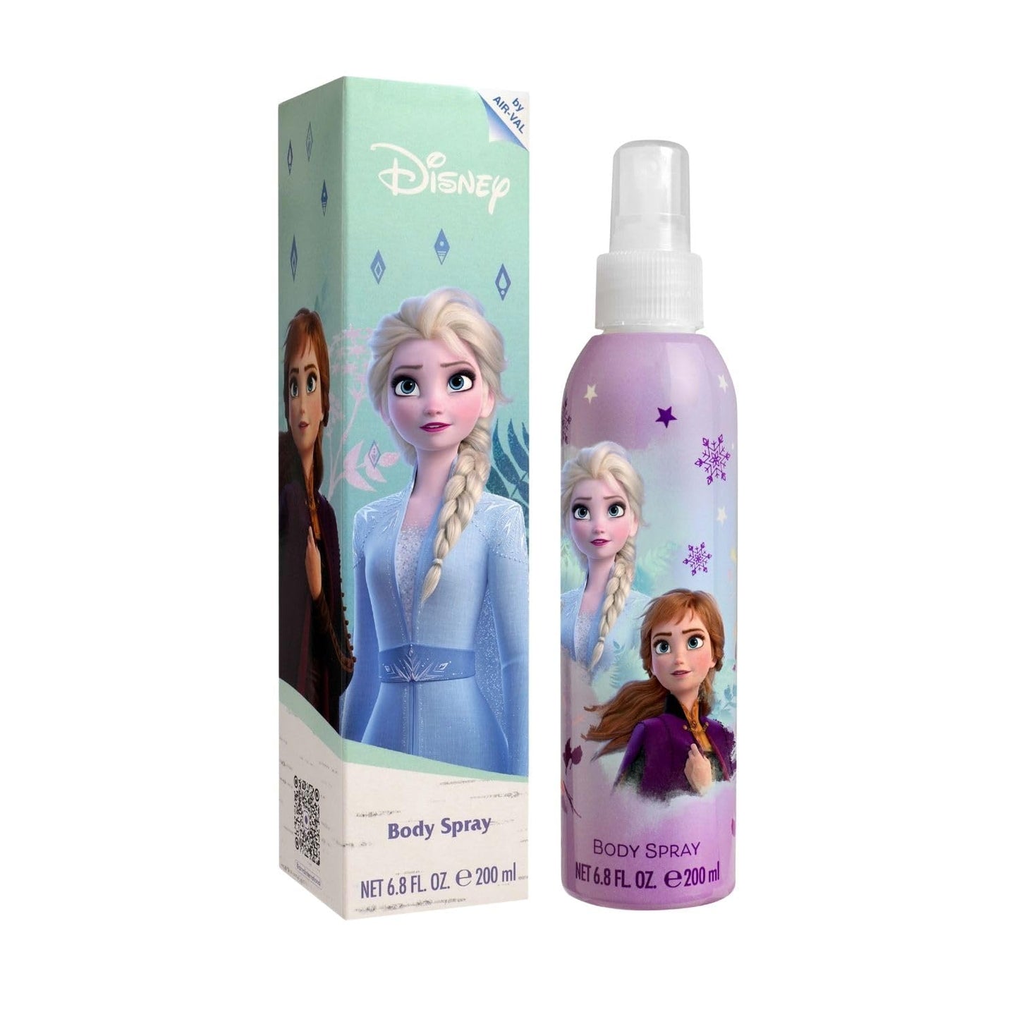 Frozen II bērnu ķermeņa sprejs ar Elsa motīvu, patīkams aromāts, 200ml