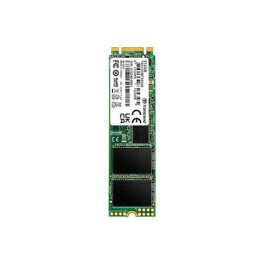 Transcend 512GB SATA III M.2 SSD - 80 mm, 6Gb/s speed, high-performance storage solution, model TS512GMTS830S