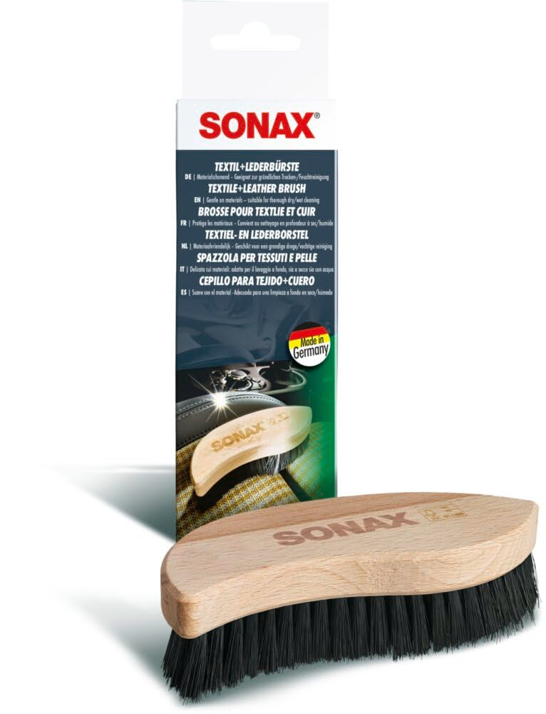 Tekstila un ādas birste SONAX, 1 gab.