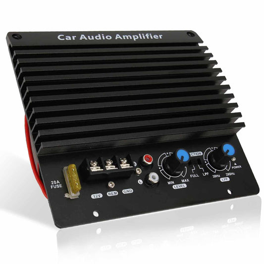 Auto pastiprinātājs FK205, 1000 W auto audio jaudas pastiprinātāja plate, jaudīga basa subwoofer plate 12 V 8-12-Zoll basu skaļruņiem