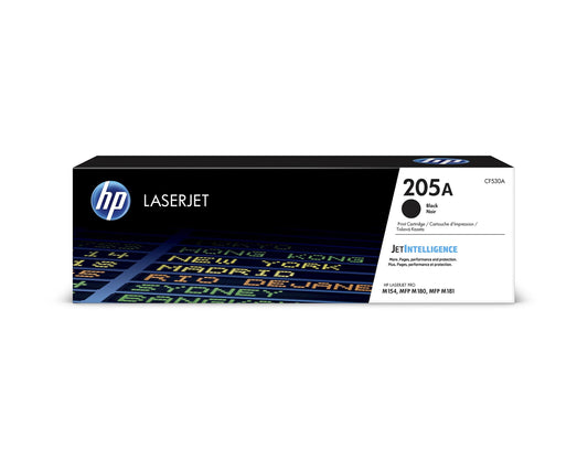 HP 205A Toner - Original black cartridge for LaserJet Pro M180/M181, high-quality prints, reliable performance.