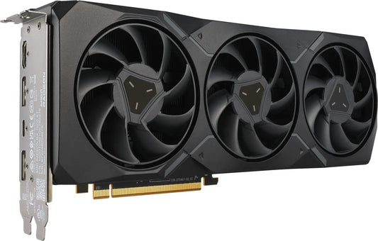 XFX AMD Radeon RX 7900 XT - 20GB GDDR6, 1500MHz base clock, 2000MHz game clock, ideal for gaming PCs.