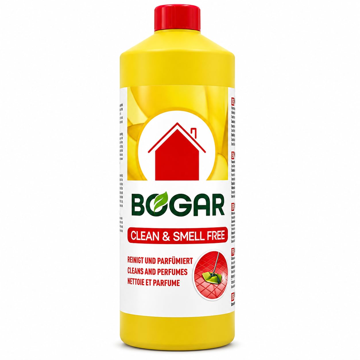 Bogaclean Clean & Smell Free koncentrāts - smaku likvidētājs un tīrīšanas līdzeklis - ideāli piemērots mājsaimniecībai un dzīvnieku turēšanai - mikrobioloģisks smaku neitralizētājs un enzīmu tīrītājs