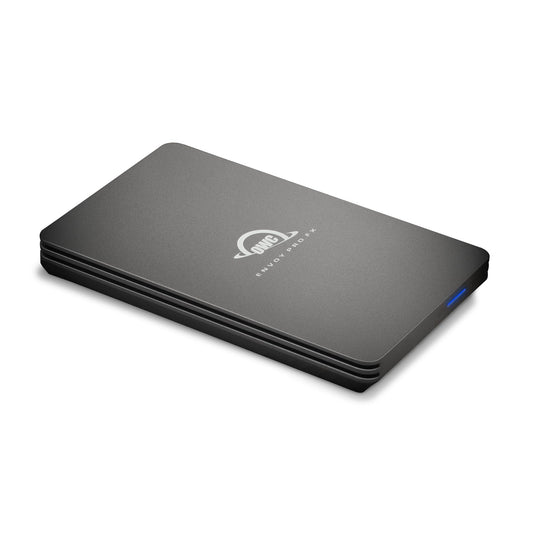 OWC Envoy Pro FX 4TB Portable NVMe M.2 SSD - High-speed storage, rugged design, USB-C compatibility, lightweight.