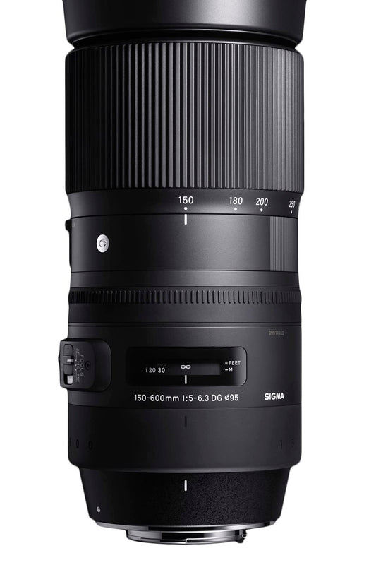 Sigma 150-600mm F5,0-6,3 DG OS HSM mūsdienu objektīvs Nikon F objektīva bajonetam