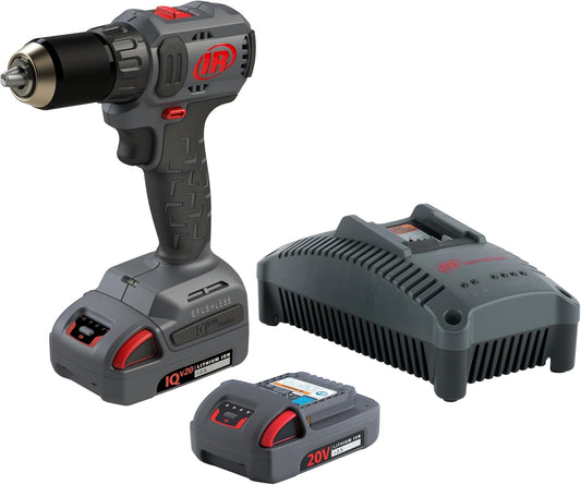 Ingersoll Rand D3141-K22-EU IQV20 akumulatora urbjmašīna - 20V bezsuku motors, triecienizturīga, kompakts un ergonomisks dizains