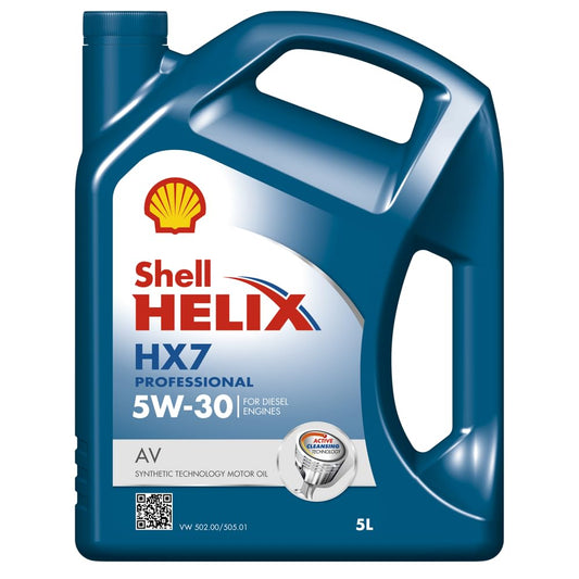 Shell Helix HX7 Professional AV 5W30 motorolie, 5L