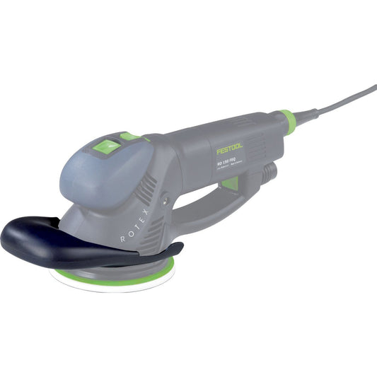 Festool rokturis BG-RO 150 - Versatile rotary sander with ergonomic design, dust extraction, and adjustable speed settings.
