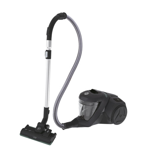 Hoover putekļsūcējs bez maisiņa - kluss ciklona putekļsūcējs ar XL tvertni un 2-in-1 piederumu dzīvnieku spalvām