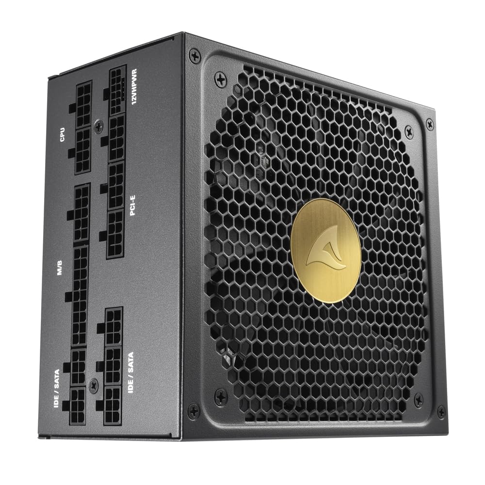 Sharkoon Rebel P30 Gold - 1000W, ATX 3.0, fully modular power supply unit