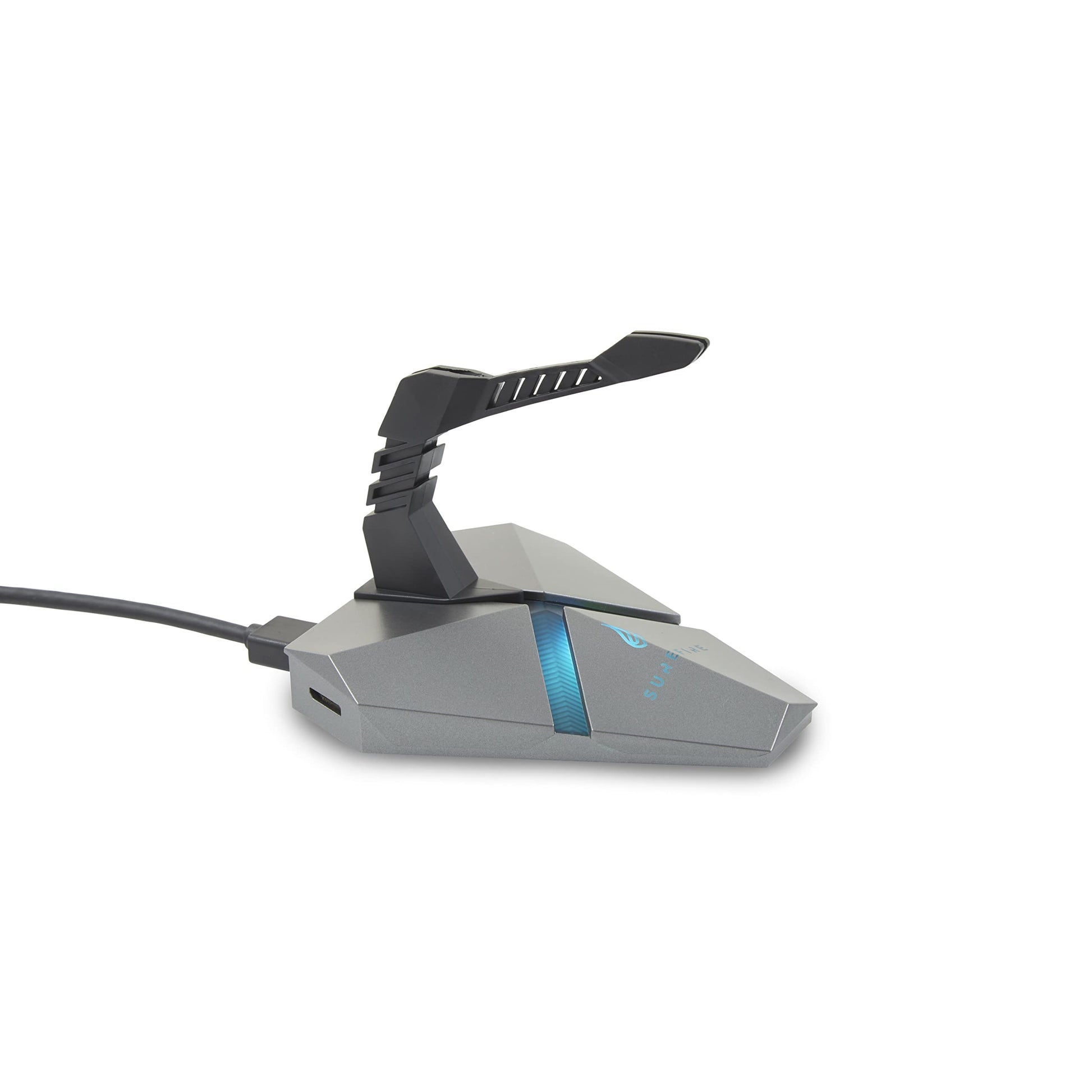 SureFire Axis Gaming Bungee Center - 3X USB 3.2 Gen 1, RGB mouse cable holder, microSD slots for PC and laptop gaming.