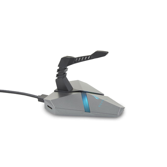 SureFire Axis Gaming Bungee Center - 3X USB 3.2 Gen 1, RGB mouse cable holder, microSD slots for PC and laptop gaming.