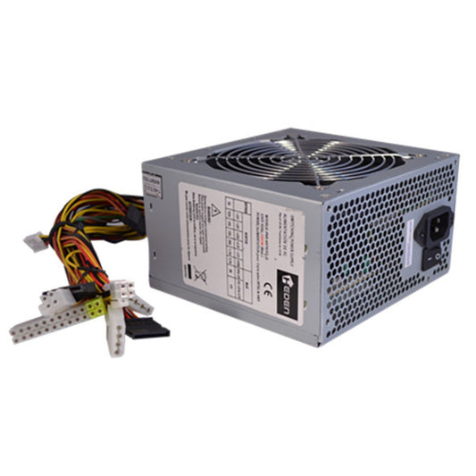 Heden ATX Power Supply - 500W, 120mm quiet fan, dual +12V rail for efficient performance.