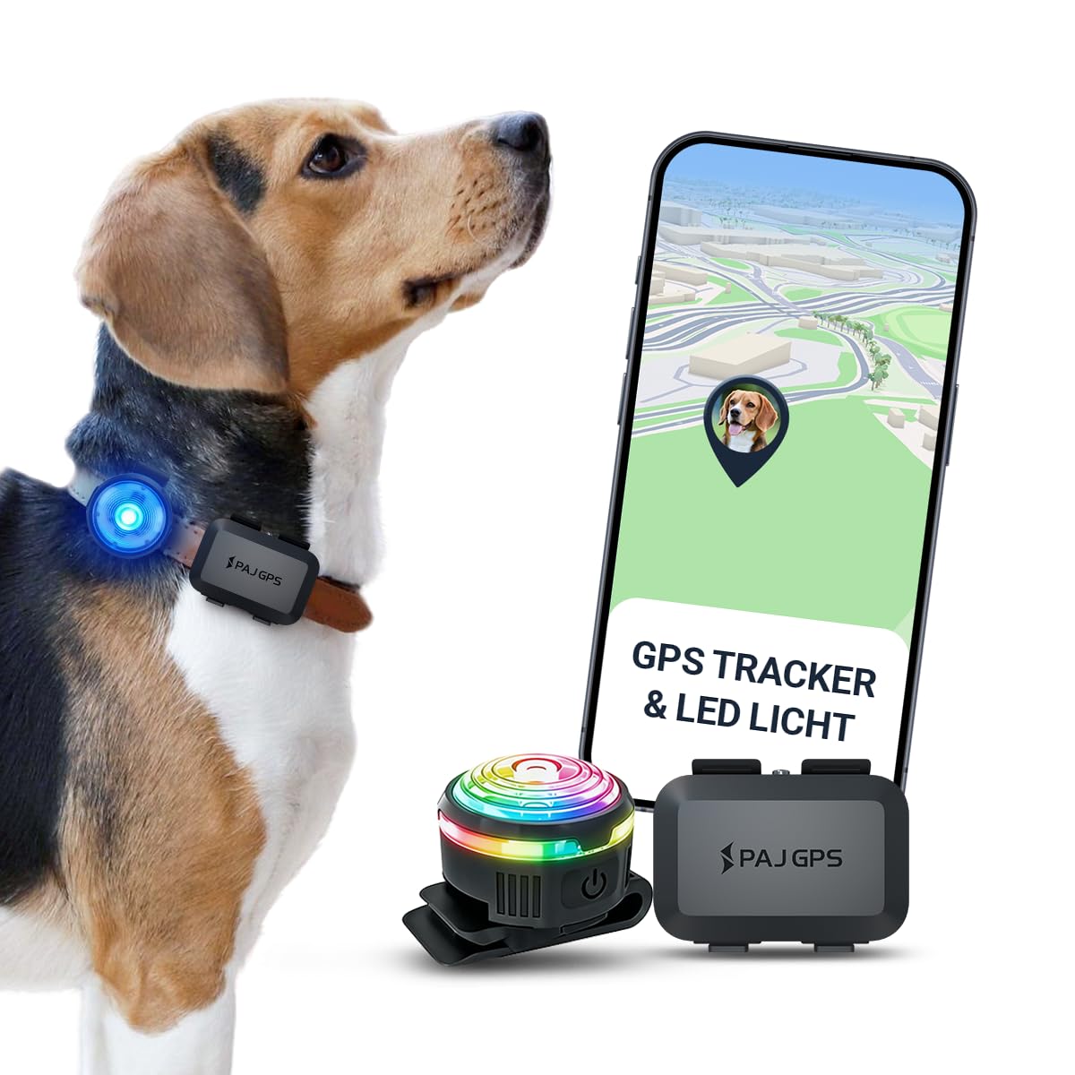 PAJ GPS trakeris suņiem 4G Mini - iekļauta 3 mēnešu Premium piekļuve