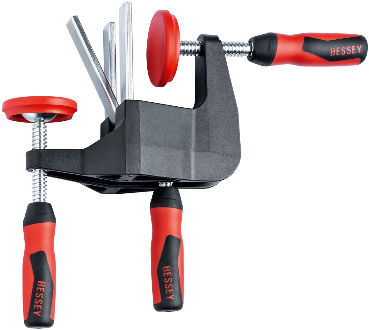 BESSEY durvju rāmja pozicionēšanas skava TFM-2K | 35 mm regulēšanas gājiens | 70 mm iznesums