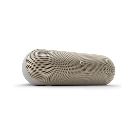 Beats Pill – Bezvadu Bluetooth skaļrunis un portatīvais lādētājs caur USB-C, līdz 24 stundu akumulatora darbības laiks, IP67 ūdensizturīgs, saderīgs ar Apple un Android – Šampanietis