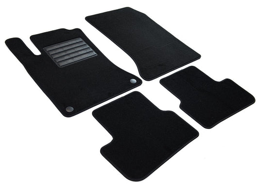 MDM SP-1973 paklāji Velūrs automašīnu paklājs piemērots Mercedes klasei A (W176) / klasei B (W246) / GLA (X156) / CLA / CLA shooting brake 10.2012>2019