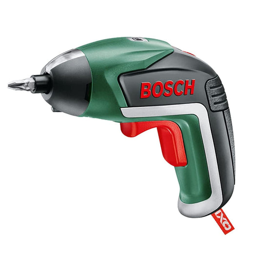 Bosch IXO bezvadu skrūvgriezis - 3,6 V litija jonu akumulators, 1,5 Ah, kompakts un viegls dizains.