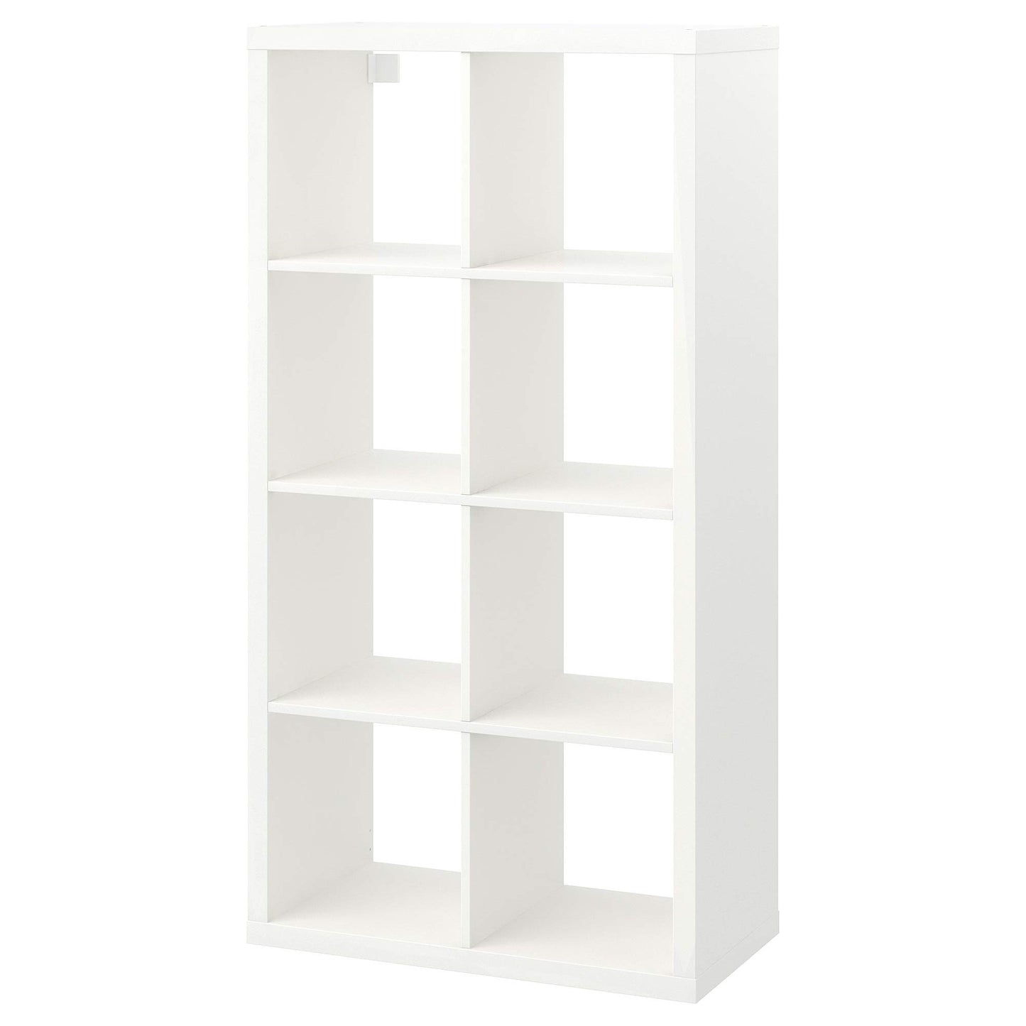 IKEA KALLAX plaukts balts (77x39x147cm) 8 ieliktņi